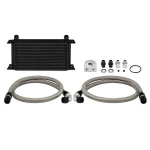 Mishimoto - Mishimoto Universal 19 Row Oil Cooler Kit, Black MMOC-ULBK - Image 1