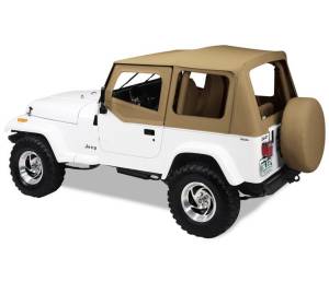 Bestop Replace-A-Top Fabric-only Soft Top - Jeep 1988-1995 Wrangler 51120-37