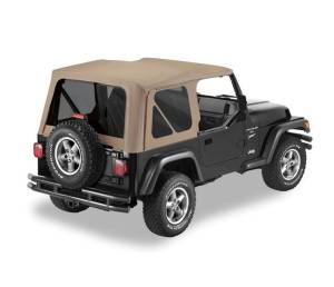 Bestop Replace-A-Top Fabric-only Soft Top - Jeep 1997-2002 Wrangler 51180-33