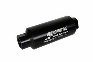 Aeromotive Fuel System Pro-Series, In-Line Fuel Filter (AN-12) 100 micron stainless steel element 12302