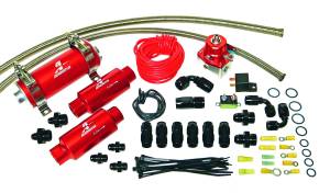 Aeromotive Fuel System Tsunami Fuel System (11103 Tsunami pump, 13109 regulator, fittings and; o-rings) 17135