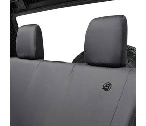 Bestop Seat Cover; Rear - Jeep 2008-2012 Wrangler Unlimited 29281-35
