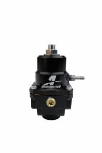 Aeromotive Fuel System Regulator, Adjustable, 35-75psi, .188 Valve, (2)-08inlets, -08 return 13303