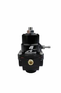 Aeromotive Fuel System Regulator, Adjustable, 3-15psi, .313 Valve, (2)-08inlets, -08 return 13304