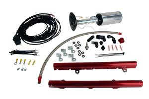 Aeromotive Fuel System System, C6 Corvette, 18671 Eliminator, 14115 LS-3 Rails, 16307 Wire Kit,Fittings 17184