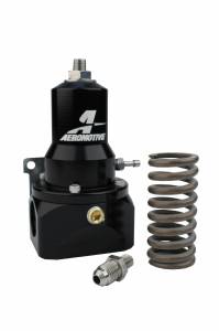 Aeromotive Fuel System Regulator, 30-120 psi, .500 Valve, 2x AN-10 inlets, AN-10 Bypass 13132