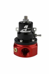 Aeromotive Fuel System A1000 4-Port Carbureted Bypass Regulator, 4 x AN-06, 1 x AN-10 13224