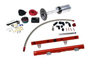 Aeromotive Fuel System System, C6 Corvette, 18670 A1000, 14106 LS-1 Rails, 16306 PSC; Misc. Fittings 17173