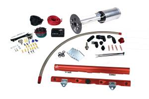 Aeromotive Fuel System System, C6 Corvette, 18670 A1000, 14142 LS-7 Rails, 16306 PSC; Misc. Fittings 17179