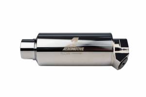 Aeromotive Fuel System Filter, In-Line AN-12 / AN-08 Dual Outlet 12334