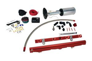 Aeromotive Fuel System System, C6 Corvette, 18671 Eliminator, 14114 LS-2 Rails, 16306 PSC and; Fittings 17183