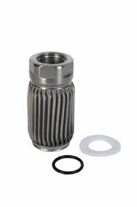 Aeromotive Fuel System Filter Element, Crimp, AN-10, 100 M Stainless Steel 12606