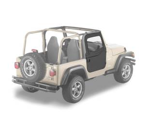 Bestop 2-piece Full Fabric Doors - Jeep 1997-2006 Wrangler 51789-15