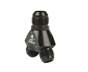 Aeromotive Fuel System Y-Block, AN-12 - 2x AN-10 15678