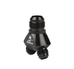 Aeromotive Fuel System Y-Block, AN-12 - 2x AN-08 15677