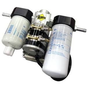 BD Diesel Flow-MaX Fuel Lift Pump c/w Filter & Separator - Dodge 2010-2012 6.7L 1050311DF