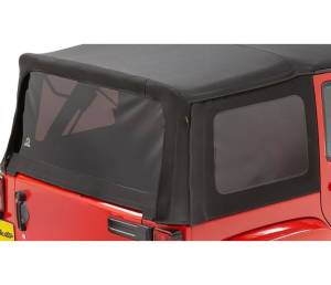 Bestop Replacement Window Set; Tinted for Replace-A-Top Blk Twill - 07-09 Wrangler Unlt 58447-17