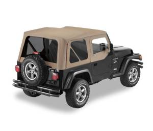 Bestop Replace-A-Top Fabric-only Soft Top - Jeep 1997-2002 Wrangler 51124-33