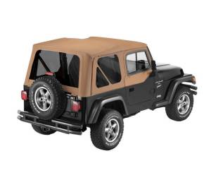 Bestop Replace-A-Top Fabric-only Soft Top - Jeep 1997-2002 Wrangler 51124-37