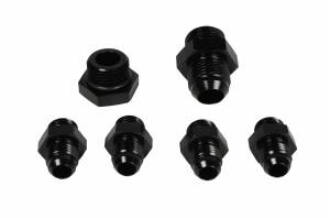 Aeromotive Fuel System A4 Regulator Fitting Kit (for two (2) carbs) (4) AN-06, (1) AN-10, (1)AN-10 Plug 15202