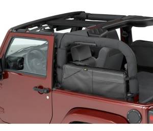 Bestop RoughRider Saddlebag; Duffle - Jeep 2007-2018 Wrangler JK 2DR & 4DR 54110-35