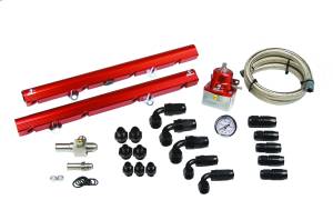 Aeromotive Fuel System 5.0 Liter Ford Street Billet Fuel Rail System (Ford 5.0 86-98) 5/8" I.D. 14102