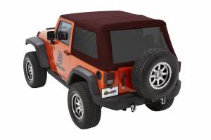 Bestop Trektop NX Glide Twill - Jeep 2007-2018 Wrangler JK 2DR 54922-68