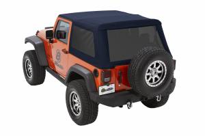 Bestop Trektop NX Glide Twill - Jeep 2007-2018 Wrangler JK 2DR 54922-69