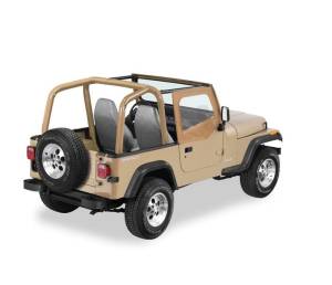 Bestop Upper Door Skins - Jeep 1988-1995 Wrangler 53120-37