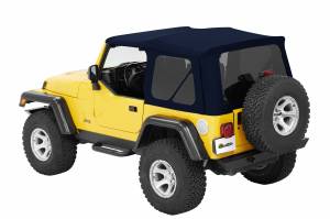 Bestop Supertop NX Blue Twill - Jeep 2007-2018 Wrangler JK 2DR 54822-69