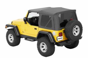 Bestop Supertop NX Gray Twill - Jeep 2007-2018 Wrangler JK 2DR 54822-70