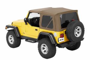 Bestop Supertop NX Tan Twill - Jeep 2007-2018 Wrangler JK 2DR 54822-71