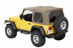 Bestop Supertop NX Beige Twill - Jeep 2007-2018 Wrangler JK 2DR 54822-74