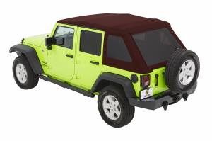 Bestop Trektop NX Glide Twill - Jeep 2007-2018 Wrangler JK Unlimited 4DR 54923-68