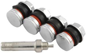 Shifted Industries - Chrome Flush Mount Style Valve Stem, (Pack of 4) - Image 2