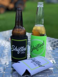 Shifted Industries - Shifted Ind. Koozie Pack - White/Black/Lime - Image 2