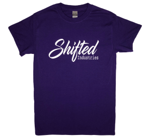 Shifted Industries Script Shirt - Purple