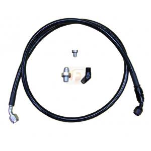 Fleece Performance - Duramax Remote Turbo Oil Feed Line Kit For 1/4 NPT Turbo Oil Inlet Fleece Performance - Image 2