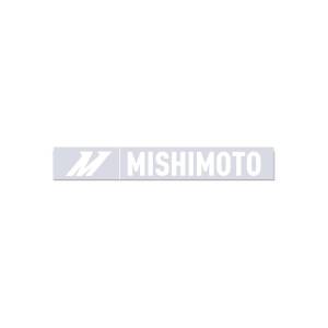 Mishimoto Small Silver Mishimoto Decal, 1.5 x 10 MMPROMO-STK-SSM