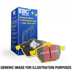 EBC Brakes Yellowstuff pads are high friction coefficient street pads, track capable DP43063R