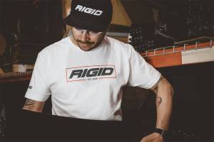 RIGID Industries - RIGID Industries TSHIRT ESTABLISHED 2006 WHITE LARGE 1050 - Image 2