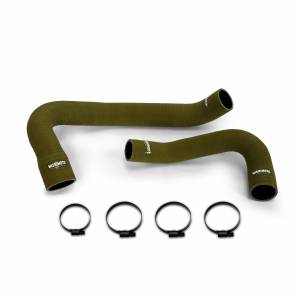 Mishimoto Jeep Wrangler 6 Cyl Silicone Olive Drab Hose Kit, 2007-2011 MMHOSE-WR6-07OD