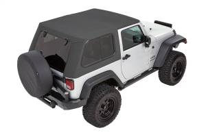 Bestop Trektop Pro Trektop Pro - '07-18 Wrangler JK 2-Door (Granite Grey Twill) 54862-70