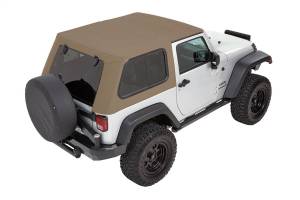 Bestop Trektop Pro Trektop Pro - '07-18 Wrangler JK 2-Door (Pebble Beige Twill) 54862-74