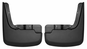 Husky Liners 19-23 Chevrolet Silverado 1500 (Excl. ZR2/TBoss) Front Mud Guards - Black - 58261