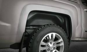 Husky Liners - Husky Liners 2019+ Chevrolet Silverado 1500 Black Rear Wheel Well Guards - 79061 - Image 2