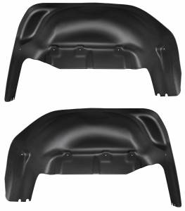 Husky Liners 19-23 GMC Sierra 1500 Black Rear Wheel Well Guards - 79071