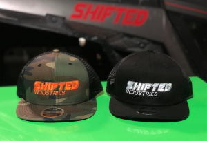 Shifted Industries - Shifted Industries New Era 9FIFTY Trucker Snapback - OG (White on Black) - Image 2