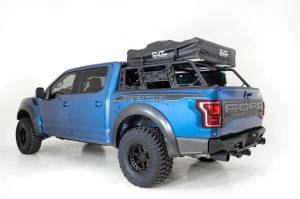 Addictive Desert Designs - Addictive Desert Designs 2015+ Ford F-150 Overlander Chase Rack w/ 3rd Brake Light - Hammer Black - C118822000103 - Image 5