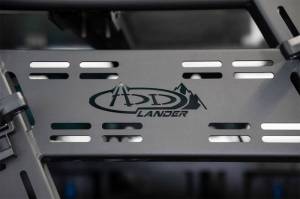 Addictive Desert Designs - Addictive Desert Designs 2015+ Ford F-150 Overlander Chase Rack w/ 3rd Brake Light - Hammer Black - C118822000103 - Image 8